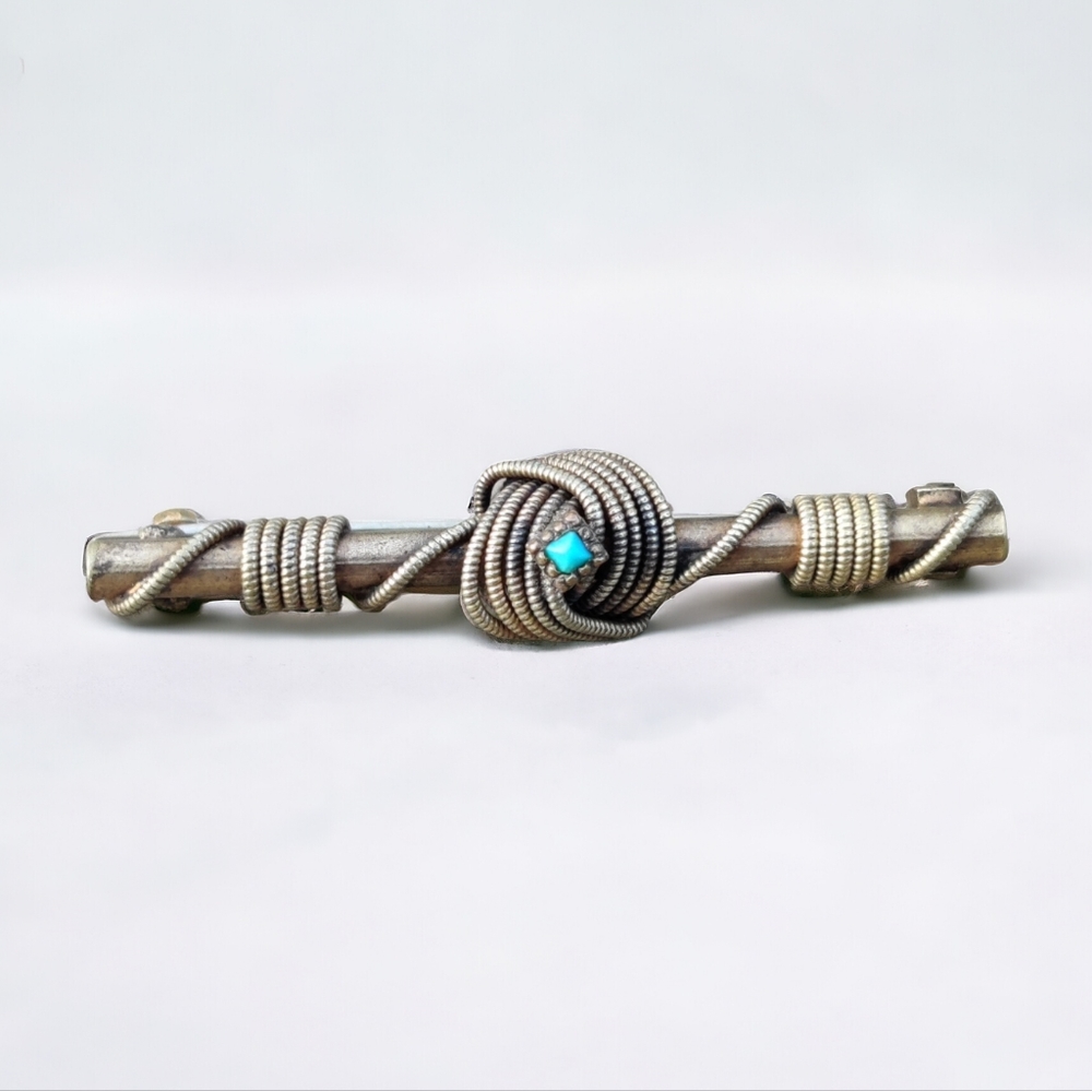 Antique Victorian gold filled brooch